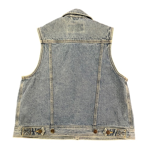 Eddie Bauer Denim Button Up Vest | Women's S - Picture 5 of 6